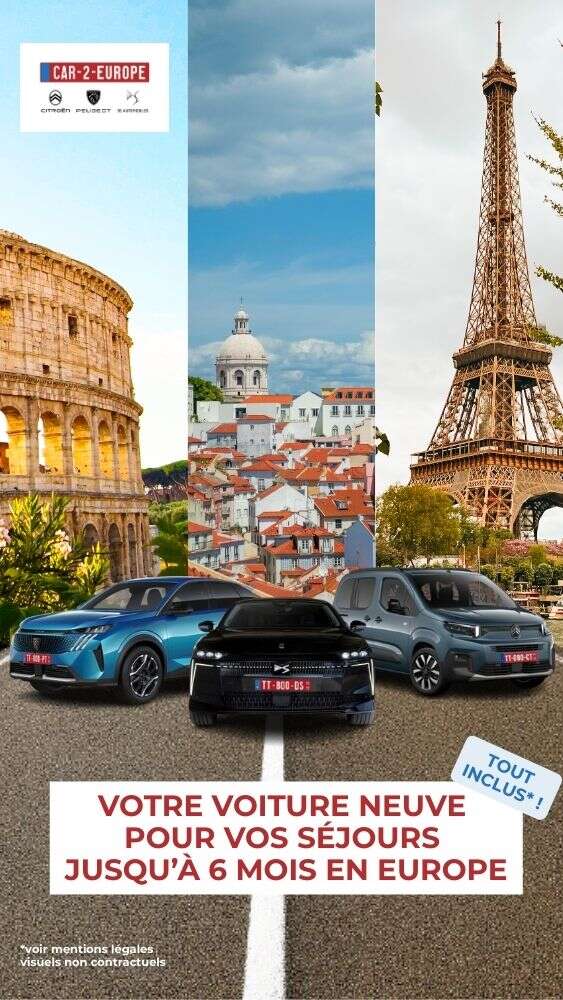 Transit Temporaire Location TT Car2europe 2026