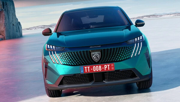 Peugeot 3008 – Vue avant